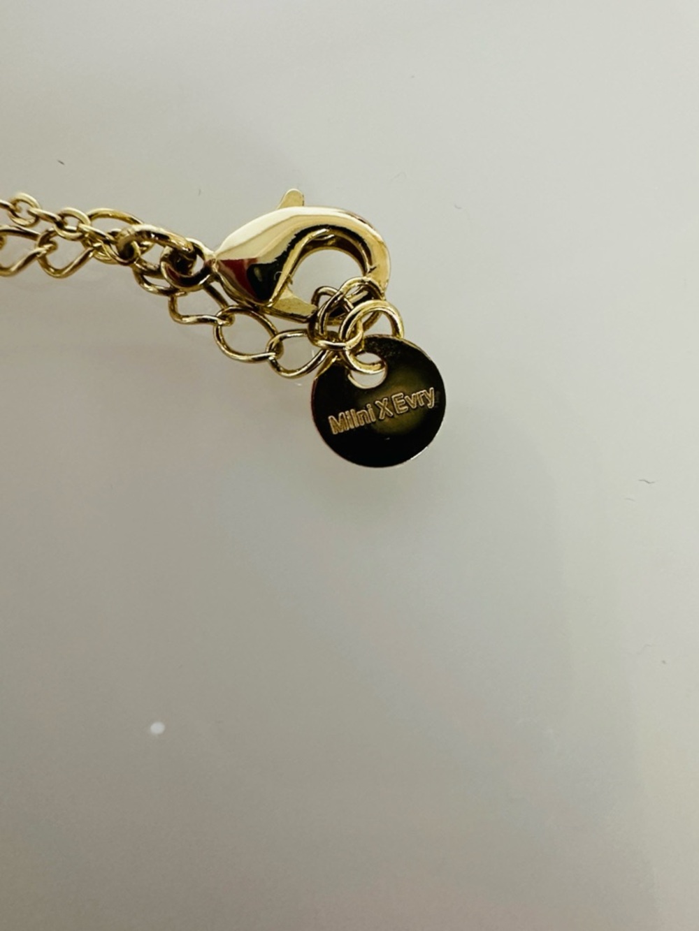 5 for $25 // Evry Jewels “Groovy” gold plate necklace - Picture 3 of 3